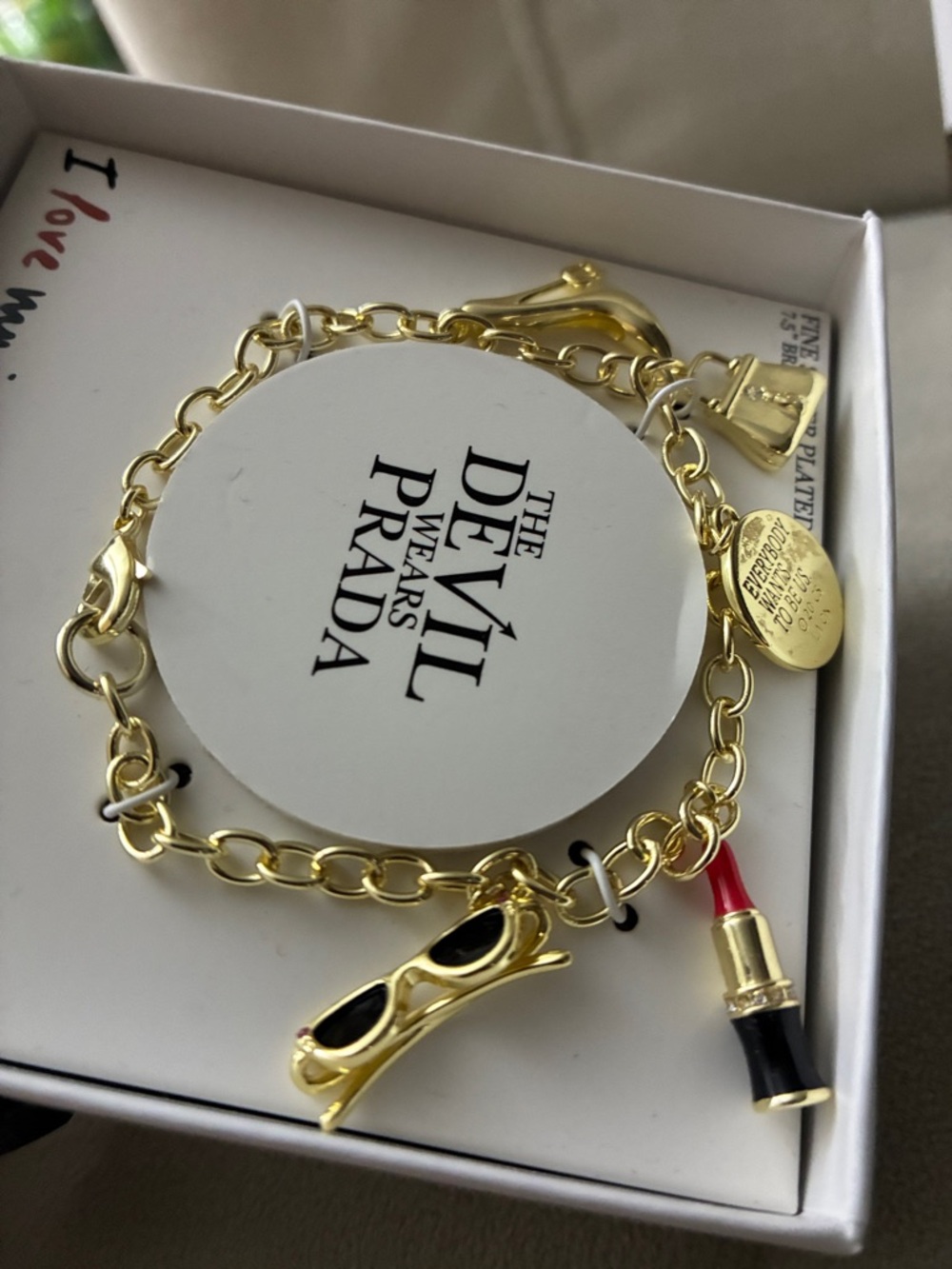 24HR DROP ⬇️ The devil wears Prada charm bracelet - Picture 8 of 9
